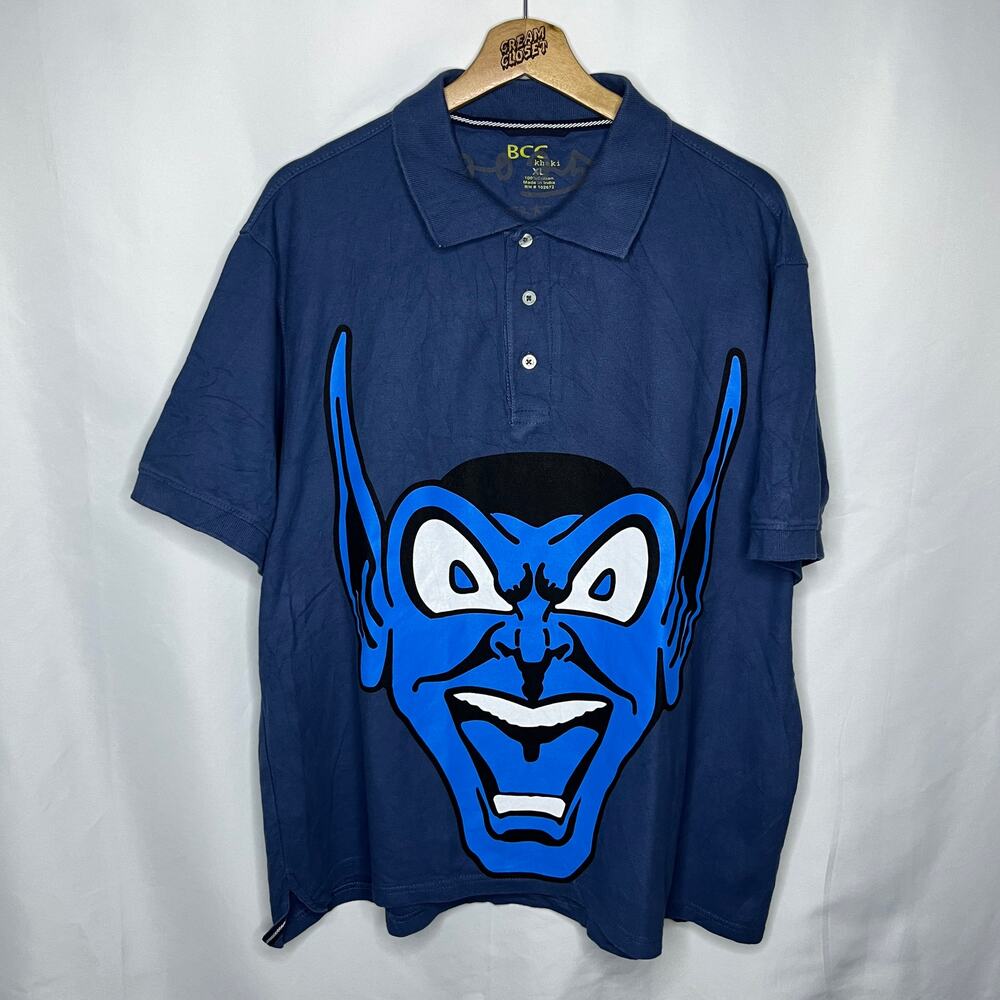 Asspizza 2025 Austin Babbitt Revived Goblin Polo Shirt in Blue XL